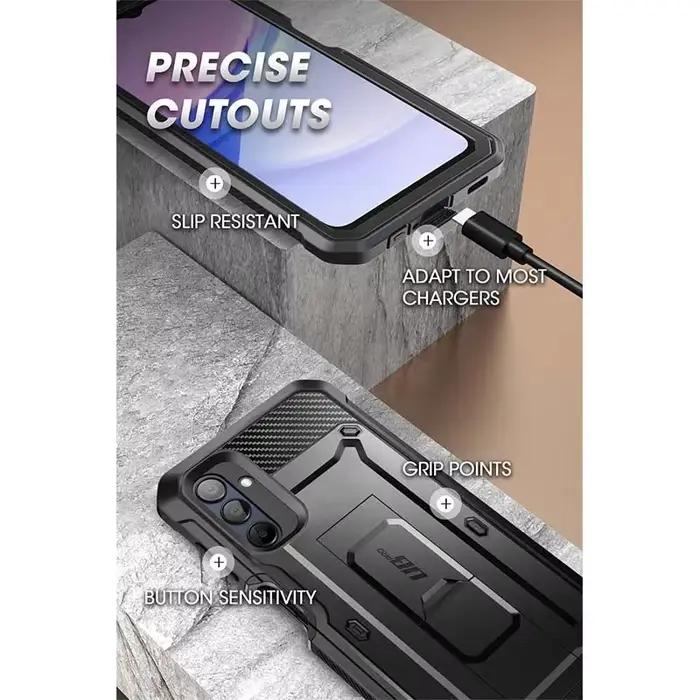 Coque de téléphone robuste avec protection d'écran intégrée