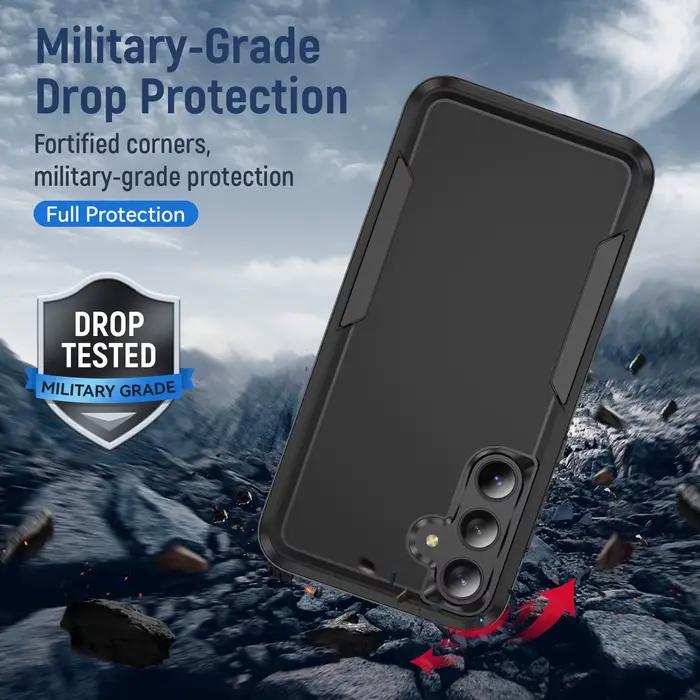 Étuis de qualité militaire pour Samsung Galaxy S25 FE S22 S23 S26 Plus S24 FE Ultra Edge A57 A17 A54 A16 5G A56 A55 A35