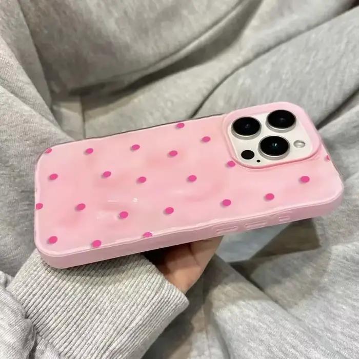 Coque de téléphone Simple à pois