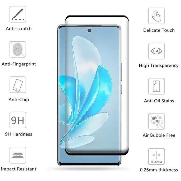 Verre 4 en 1 pour Vivo V29 Pro