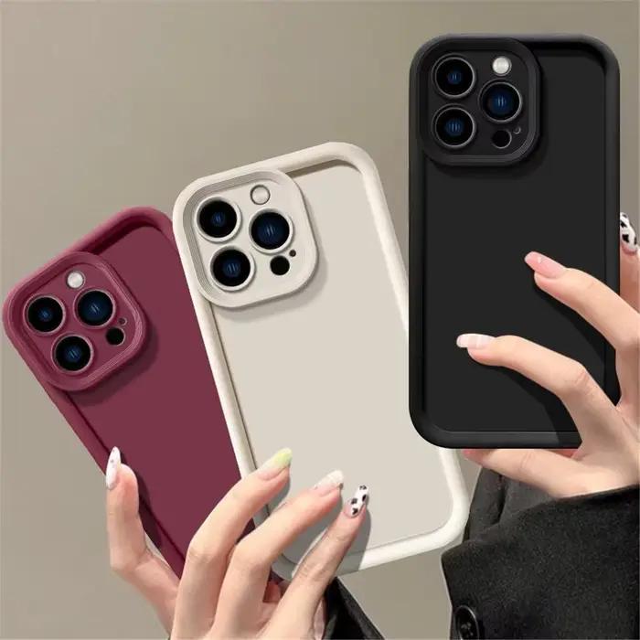 Coque de Protection d'appareil photo en Silicone souple