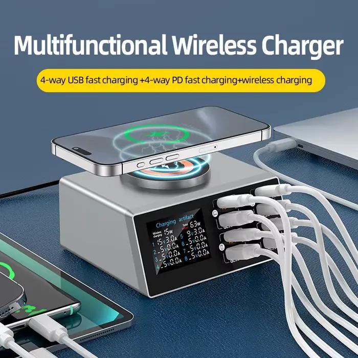 Nouveau chargeur sans fil multifonction 140W