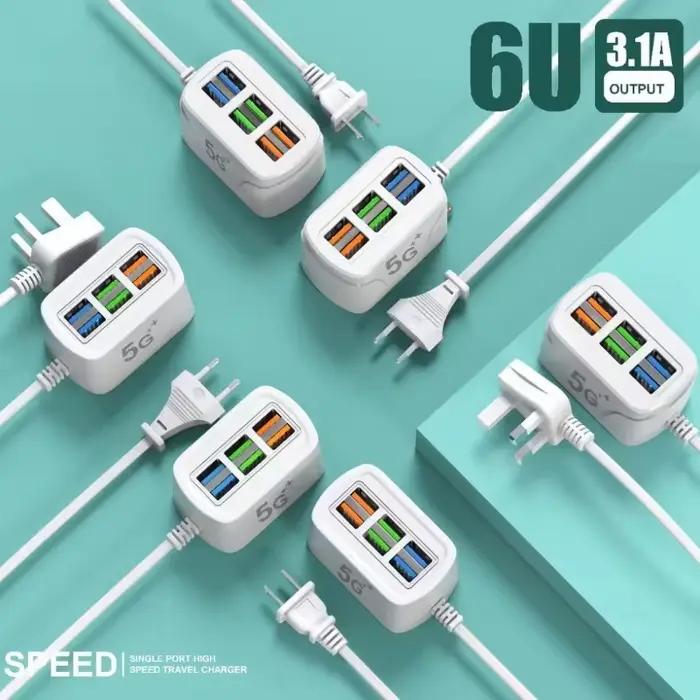 Adaptateur HUB USB multi-ports 1m