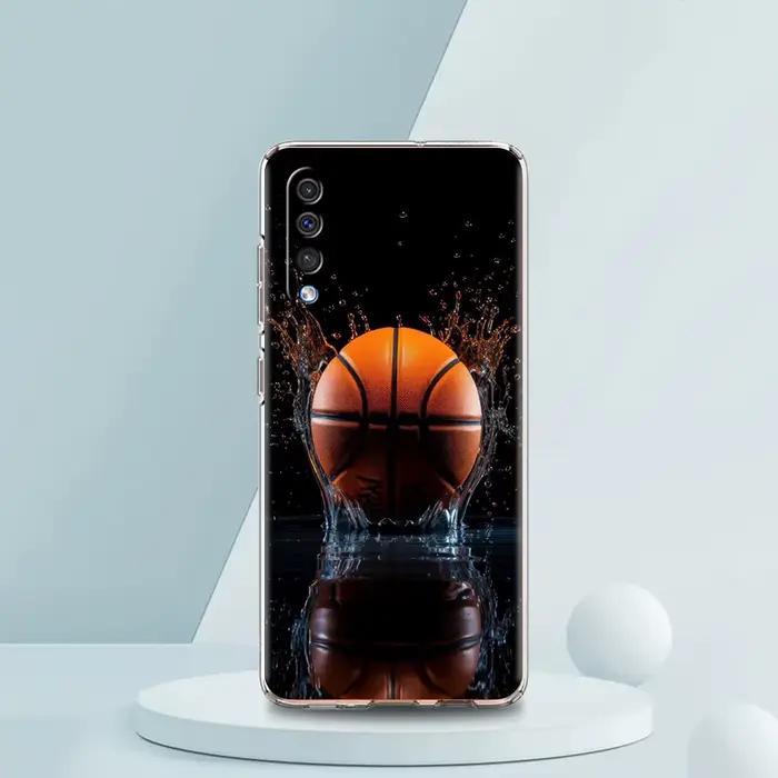 Coque de téléphone transparente Cool Basketball
