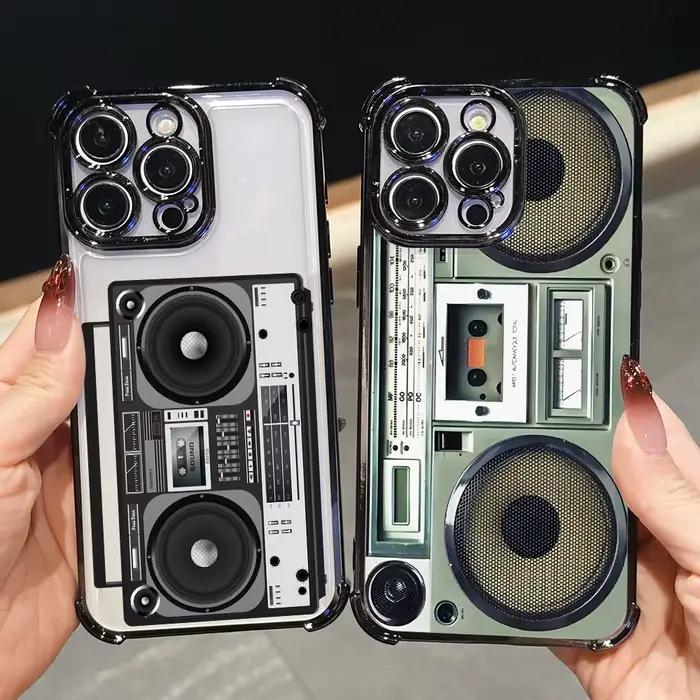 Coque de téléphone Radio en vinyle Art Music