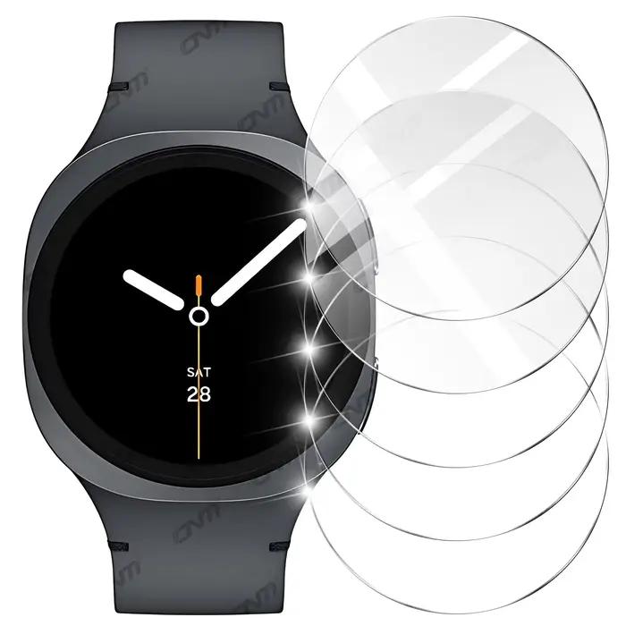 Verre trempé 9H pour Samsung Galaxy Watch 8 Classic 40mm 44mm 46mm Ultra (2025) 47mm, Film de protection d'écran en verre Ultra-HD
