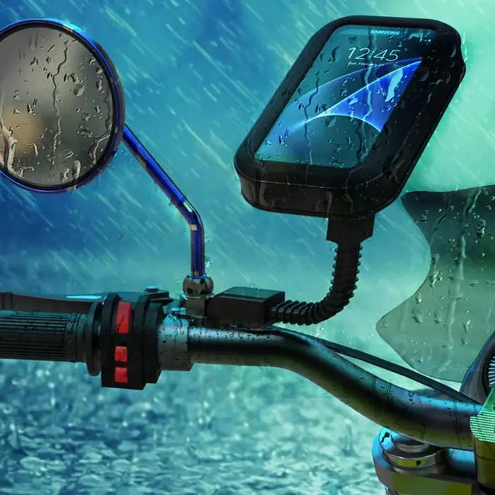 Support de téléphone portable pour moto