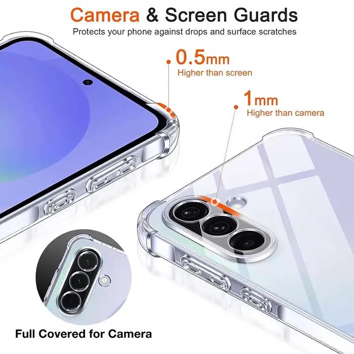 Coque souple antichoc en Silicone pour Samsung Galaxy A56 A36 A26 A16 A06 5g