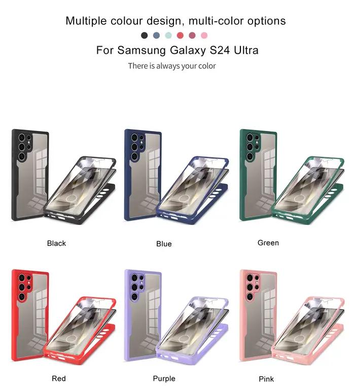 Coque de téléphone à Protection complète Double face 360