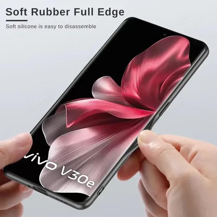 Juste de téléphone en cuir de mouton pour vivo V30e 5G