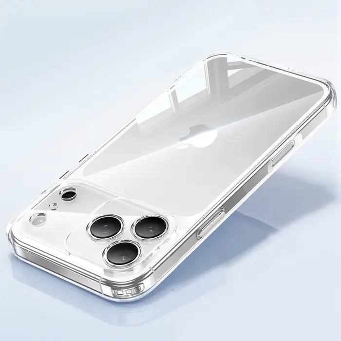 Coque de téléphone transparente de luxe pour iPhone 17 Pro Max Air