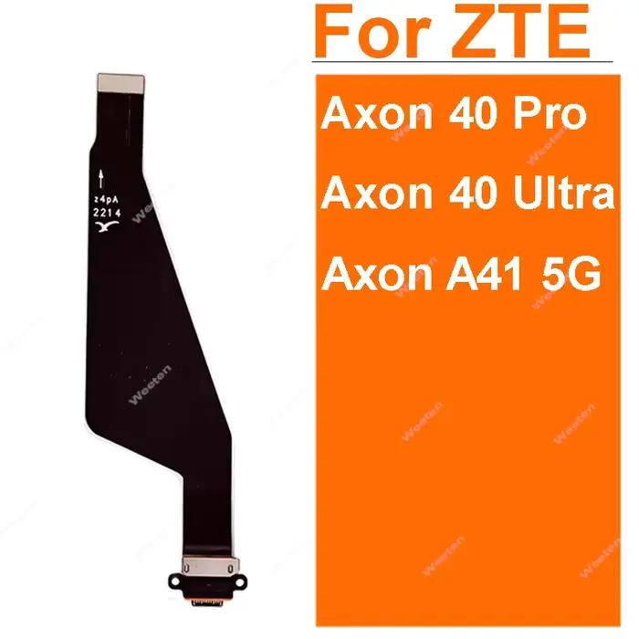 Câble flexible de station de chargement USB pour ZTE Axon 40 41 Pro Axon 40 Ultra A2023P, Port de chargement USB, pièces de rechange