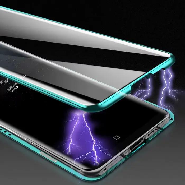 Coque intégrale en métal avec cadre pour Samsung Galaxy S25 Edge S26 S23 S22 Ultra S21 Plus S24 Note20