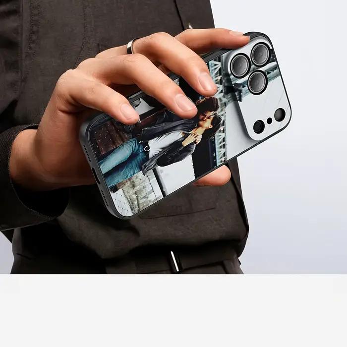 Coque souple givrée personnalisable pour iPhone 17 16 16E 15 14 13 12 11 Pro Max Air Mini SE 2020 2022 X XS XR 6 7 8 Plus Occasions spéciales cadeau personnalisé