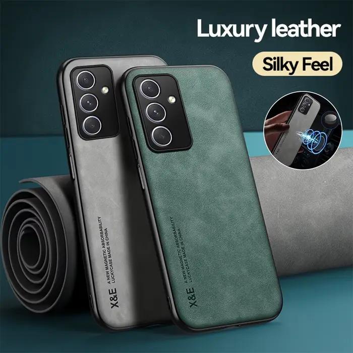 Étui magnétique en cuir de mouton pour Samsung Galaxy A34 A54 A14 A 54 34 14 5G SamsungA54