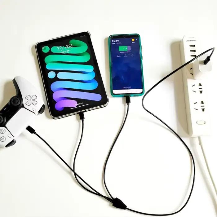 Câble de chargement multiple USB C