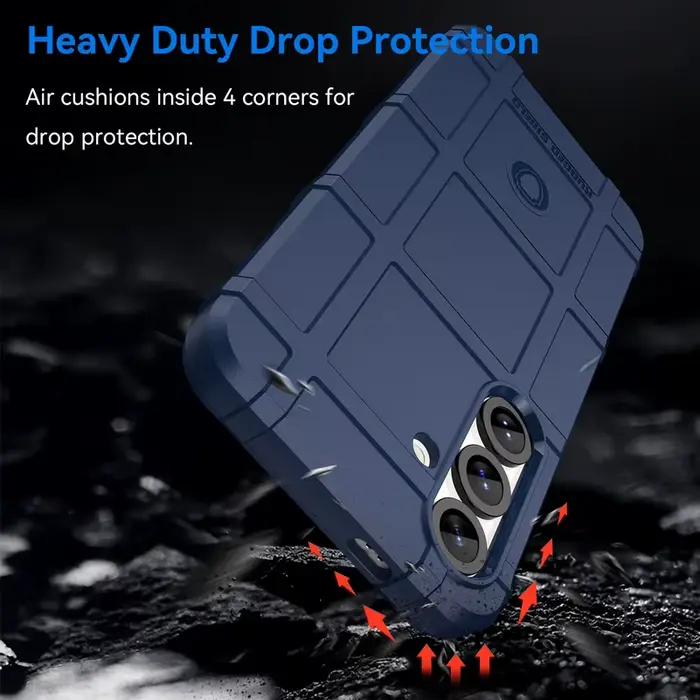 Coque de Protection Robuste en Caoutchouc
