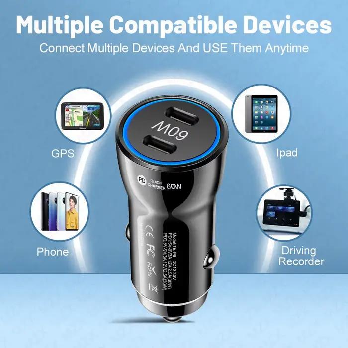 Chargeur de voiture MZX 60W/48W/30W