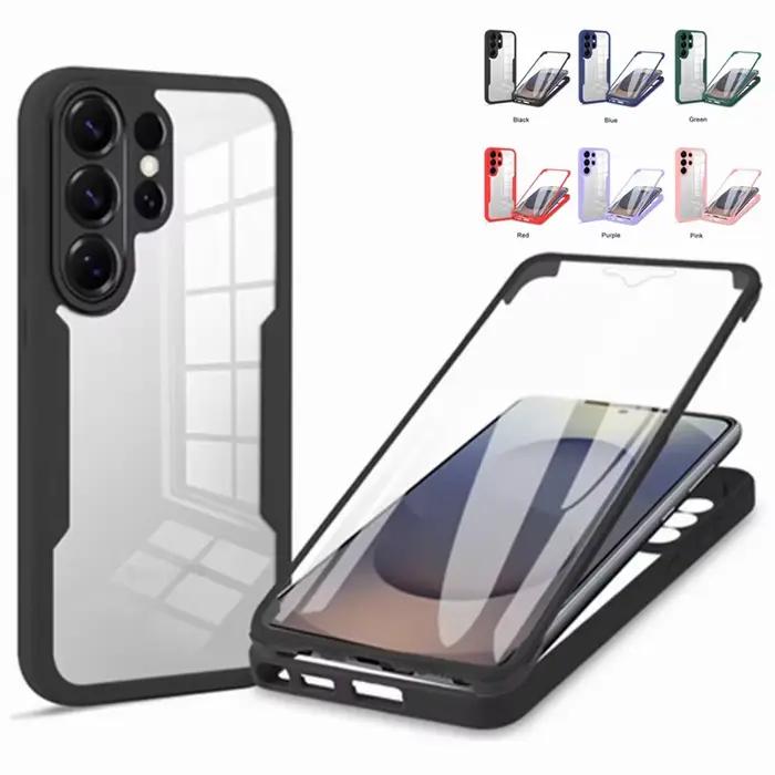 Étui de protection intégrale double face 360° pour Samsung Galaxy S26 Ultra GalaxyS26 Plus S 26 5G