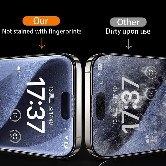 Protecteur d'écran en verre pour iPhone
