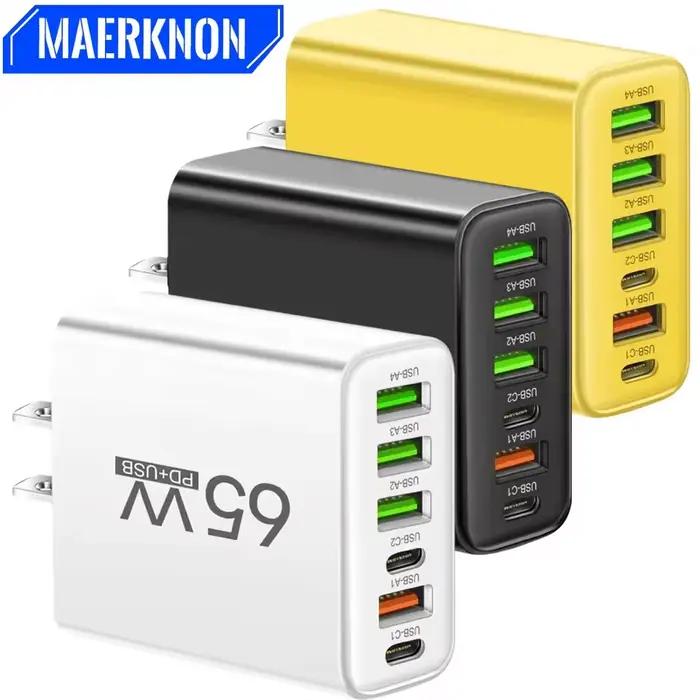 Chargeur USB multi-ports 65W