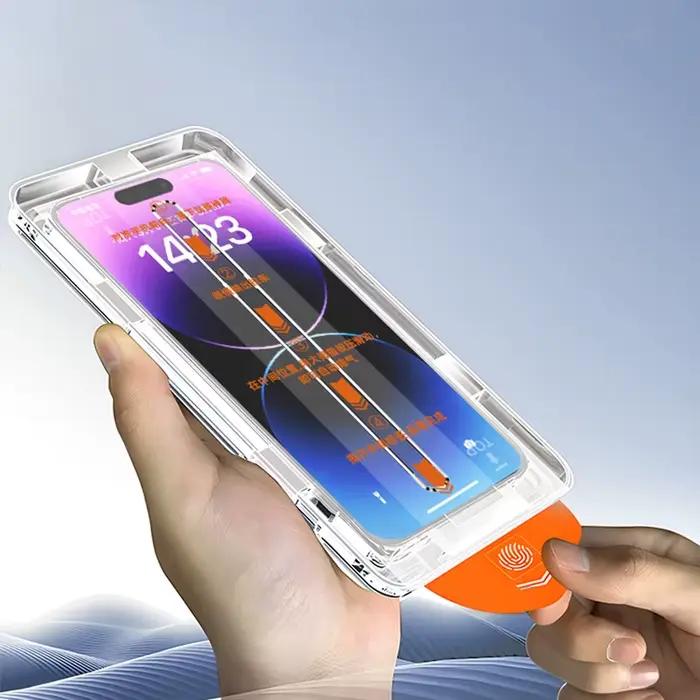 Verre anti-poussière à installation facile pour OPPO Reno 16 Pro