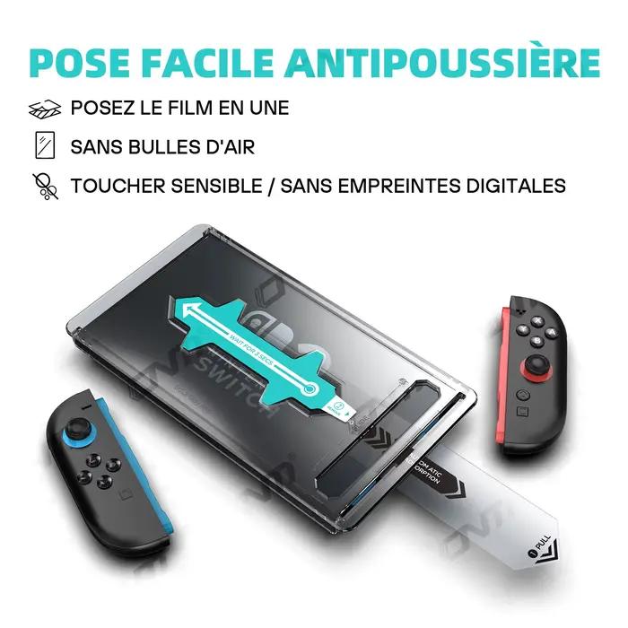 Protecteur d'écran d'alignement automatique pour accessoires OLED Nintendo Switch 2