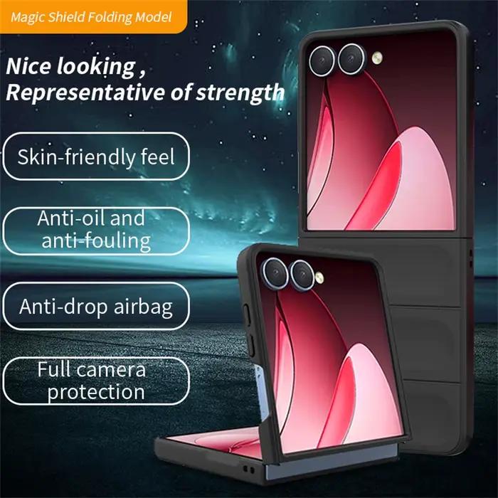 Coque de téléphone en plastique rigide pour Samsung Galaxy Z Flip 7