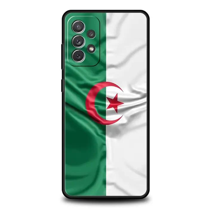 Coque de téléphone drapeau algérie