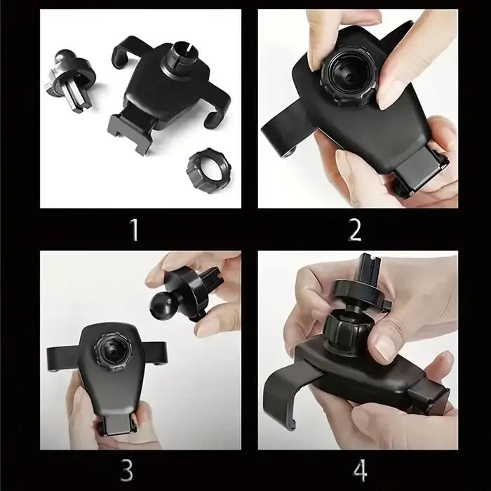 Chargeurs sans fil rapides pour voiture pour iPhone 17 16 15 14 13 12 Pro XS Max XR Samsung Xiaomi – Support de