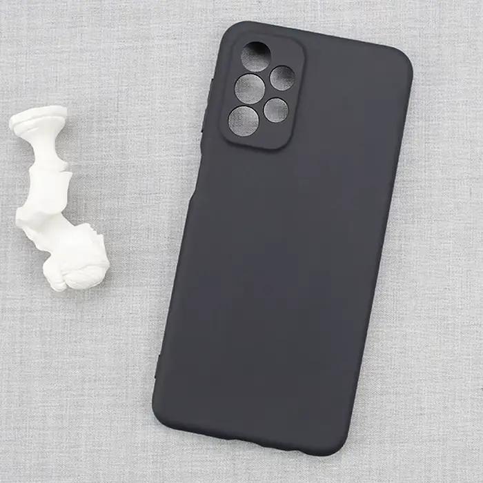 Coque de téléphone en silicone souple avec protection de l'appareil photo