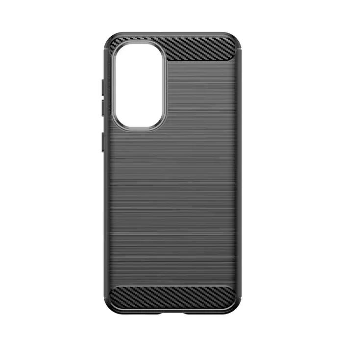 Coque de téléphone pour Samsung Galaxy A57 A37 A36 A56 A17 A26 A06 A16, coque de protection arrière antichoc en fibre de carbone souple en TPU