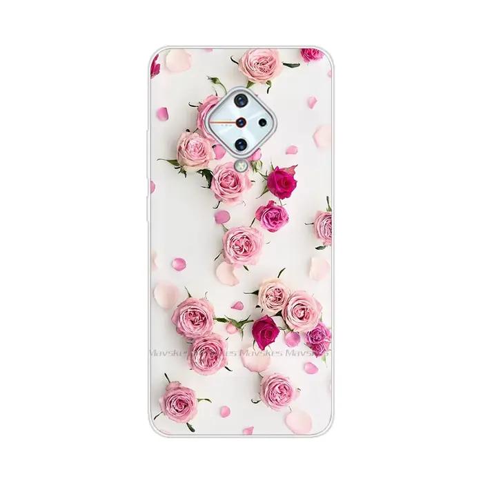 Coque de téléphone transparente en silicone TPU souple