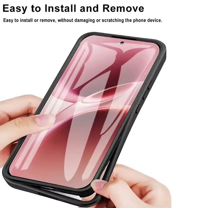 Coque transparente en acrylique pour VIVO V70 V70Elite, protection complète à 360 degrés, couverture transparente antichoc pour VIVO S50 V70 Elte