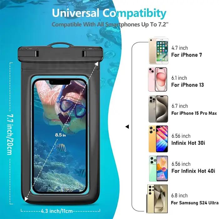 Coque de téléphone étanche pour iPhone