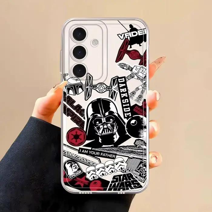 Cool Star war Samsung Galaxy A57 A14 A16 A56 A55 A25 A51 A54 A15 A36 A37 A52 A52 A17 A34 A35 A26 A24 Coque de téléphone