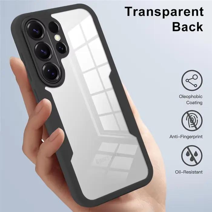 Étui de protection intégrale double face 360° pour Samsung Galaxy S26 Ultra GalaxyS26 Plus S 26 5G