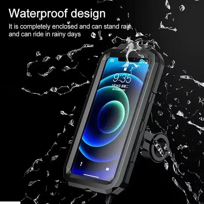 Support de Chargeur Sans Fil pour Moto QC 3.0 à Charge Rapide