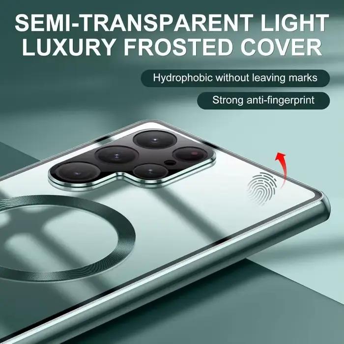 Étui de protection anti-espion 360° pour Samsung S23 S24 FE S25 Plus S22 Ultra avec film de confidentialité intégré
