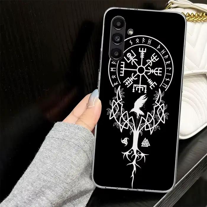 Coque nordique nordique pour Samsung A17 A16 A56 A36 A26 A15 A55 A35 A25 A14 A54 A34 A24