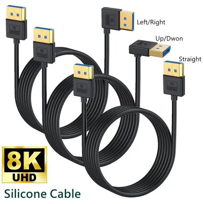 Haute Définition Câble DisplayPort en Silicone UXG pour Ordinateur Portable Moniteur Occasions Spéciales Multimédia