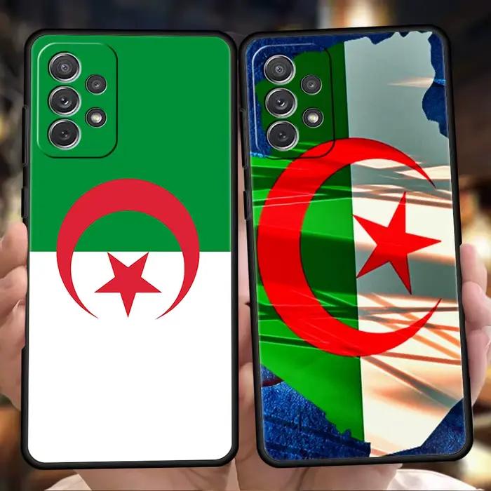 Coque de téléphone drapeau algérie