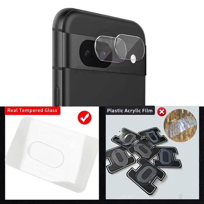 Phenvel verre de protection pour Google Pixel 8A protecteur d'écran à couverture complète