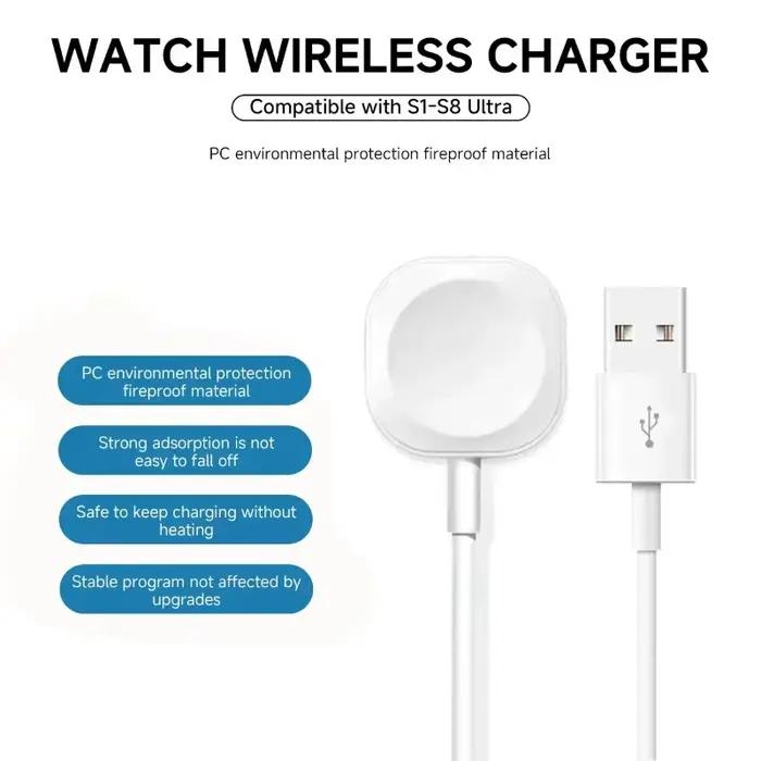 Chargeur magnétique sans fil pour Apple Watch Series Ultra 9 8 7 2 SE