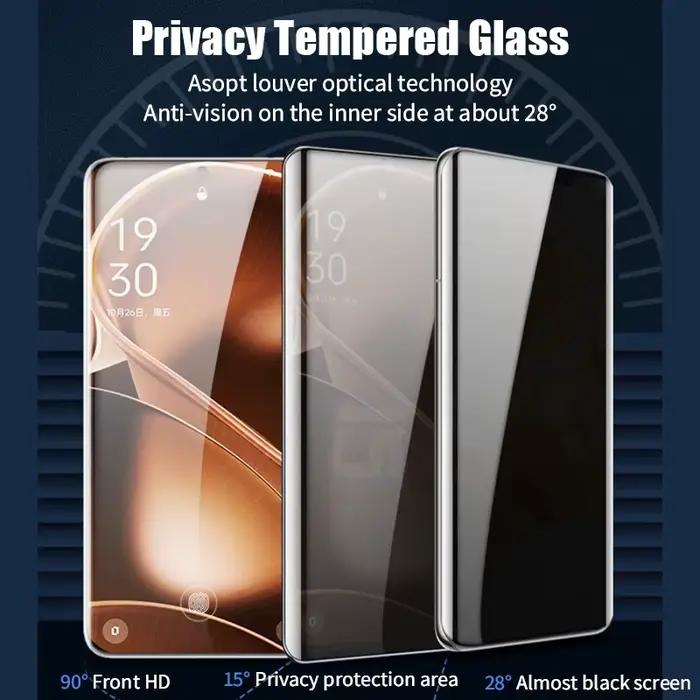 Protecteur d'écran incurvé complet pour OPPO
