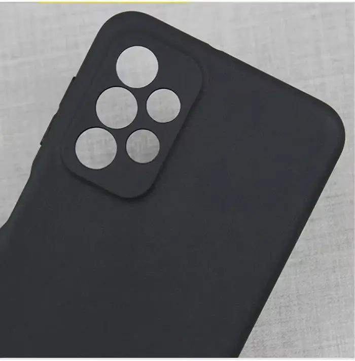Coque de téléphone en silicone souple avec protection de l'appareil photo