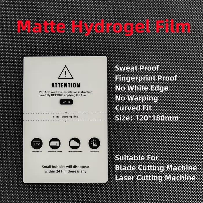Film Hydrogel Flexible de Protection givrée HD mat
