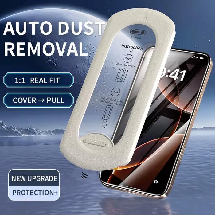 Protecteur d'écran pour iPhone16 15 14 13 12Pro Max Glass HD Protection complète en verre trempé pour iPhone X Pro Plus automatique