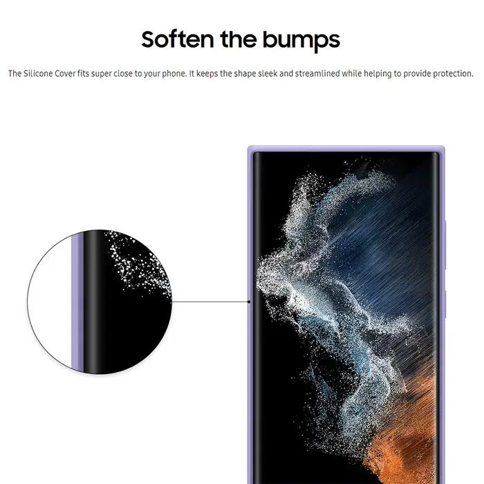 Coque originale en Silicone souple de haute qualité pour Samsung Galaxy S22 Ultra S22Ultra
