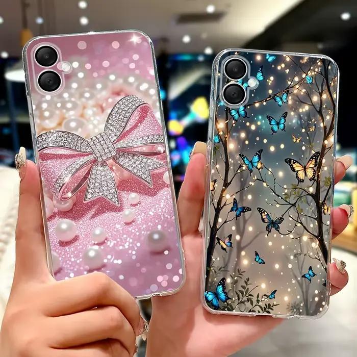 Pour Samsung Galaxy A06 étui A05 A05s luxe mode peint couverture souple mince coques de téléphone